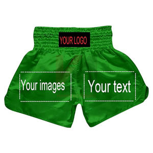 Shorts de combat mi-cuisses à motif personnalisé, haute durabilité, pour MMA, BJJ, lutte, arts martiaux, entraînement - Product Image 3