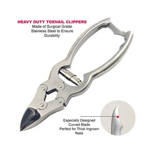 Cortaúñas Portátil de Acero Inoxidable de Alta Calidad con Cuchilla Curva, Kit de Viaje para el Cuidado de las Uñas, Limpiador de Uñas, Cuidado de Uñas de Manos y Pies - Product Image 3