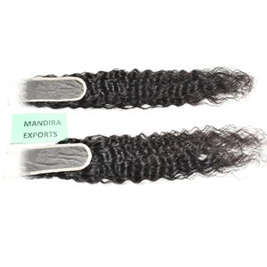 Extensions de cheveux humains vietnamiens à tissage ondulé 2*6 HD dentelle bon marché vendeur vierge noir simple dessiné vente en gros - Product Image 3