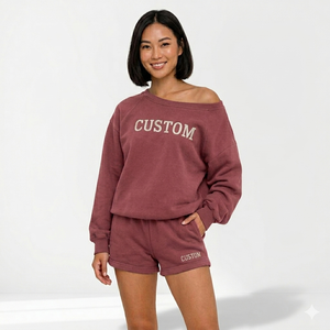 Ensemble de shorts pour femmes 2026 de haute qualité, confortable, avec logo et design personnalisés, respirant, prix raisonnable - Product Image 4