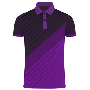 Maillot solide grande taille coupe sèche pour polo nouveau style maillot à séchage rapide sublimation florale logo brodé maillot de sport respirant - Product Image 1
