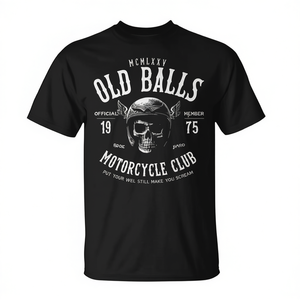 T-shirt vintage da uomo per il 50° compleanno, stile retrò, regalo promozionale, modello moto del 1975 - Product Image 2