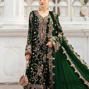 Buy In Bulk Stone Work Pakistan Dresses Heavy Hand Beaded Work | Alibaba.com