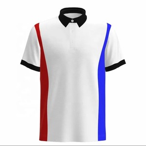 Hombres de alta calidad para Polos 100% blusas de algodón con bordado personalizado patrón sólido logotipo personalizable - Product Image 6