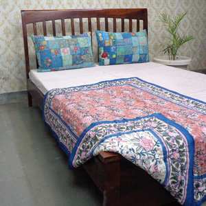 High Quality 100% Pure Cotton Handmade Baby Quilt Quilted <b>Duvet</b> Polyester Hand Block Printed for Toddler Sale <b>Cheap</b> Price - Product Image 4