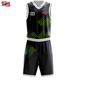 Ropa deportiva de Pakistán, conjuntos de uniformes de baloncesto personalizados, uniformes de baloncesto de servicio ODM al por mayor a la venta - Product Image 1
