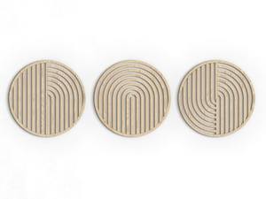 Sculpture murale abstraite en métal au design moderne fait à la main pour la décoration intérieure du salon, de la chambre à coucher ou du bureau - Product Image 2