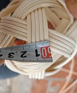 ลูกบอลหวายทำมือตกแต่งงานปาร์ตี้ลูกบอลหวายอโรมาเธอราพีลูกบอลหวายคริสต์มาสเป็นมิตรต่อสิ่งแวดล้อม - Product Image 3