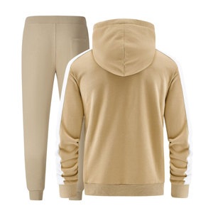 Survêtement athlétique personnalisé pour hommes sweat-shirt à capuche pour entraînement de gymnastique jogger sweat 2 pièces sweats à capuche décontractés pour les sports d'hiver grande taille - Product Image 2