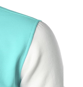 Dernière conception de veste universitaire personnalisée en laine haut de corps en cuir à manches de baseball respirant Standard grande taille vestes pour femmes - Product Image 5