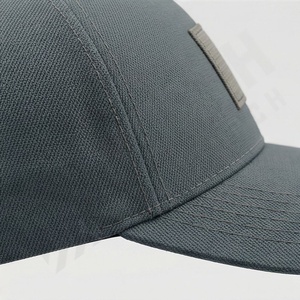 Street Style Sporty Adjustable 6-Panel Baseball Caps Custom Embroidery Logo Canvas High Quality Unisex Wholesale Premium Common - Product Image 5