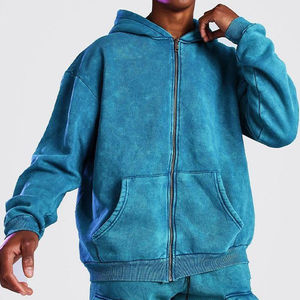 Vente chaude Prix d'usine Logo personnalisé Lavage à l'acide Vintage Streetwear Survêtement tendance pour hommes Prix de gros OEM Personnalisé - Product Image 3