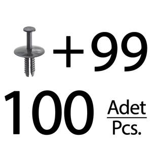 Clips de calandre pour Opel, BMW, Mini Cooper - 100 pièces - Product Image 1