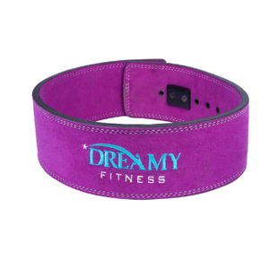 เข็มขัดยกน้ำหนักฟิตเนสพร้อมหัวเข็มขัดโลหะสำหรับยกน้ำหนักแบบนั่งยองอย่างหนัก - Product Image 4