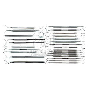 Instrumento Dental de Acero Inoxidable de Alta Calidad con Certificación CE, Raspador Dental Manual, Instrumentos Periodontales, Empuñadura Ergonómica, Clase I - Product Image 3