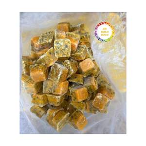 Purée sucrée acidulée congelée de source naturelle de pulpe de fruit de la passion du Vietnam pour des applications de boisson de nourriture et de dessert - Product Image 1