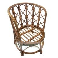 Chaise en rotin fait à la main pour enfant, chaise en osier naturel et écologique, vente en gros