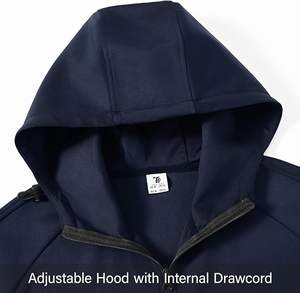 Fournisseur à prix d'usine Ensemble de survêtement à capuche Vente en gros Survêtement en coton pour hommes Pantalon de survêtement Logo personnalisé Streetwear Survêtement pour hommes - Product Image 5