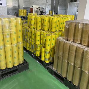 Xmas discount Hot selling 2025 Factory Food Grade <b>Plastic</b> Stretch <b>Wrap</b> Pvc Cling Film Food <b>Wrap</b> Jumbo Roll 1500M 200M 3000M - Product Image 3
