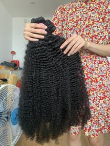 Prix de gros d'usine la plus haute qualité 100 cheveux bruts vietnamiens Deep Kinky Cambodgian Natural Wave Virgin Hair No Tangle No - Product Image 5