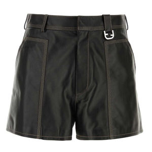 Best Selling <b>Cheap</b> Price Hot Sale Top 2025 Leather <b>Shorts</b> Custom Design Heavy Duty Customized Design Leather <b>Shorts</b> For Men - Product Image 1