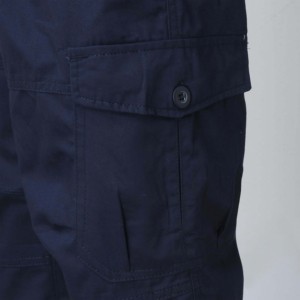 Vente en gros de shorts d'entraînement basses quantité minimale de commande 100% coton personnalisés pour hommes, shorts solides et décontractés avec poches latérales, respirants, séchage rapide - Product Image 3