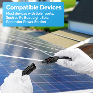 Système d'alimentation solaire hybride 10KW MPPT PWM onduleur Lithium-ion batterie au <span class=keywords><strong>plomb</strong></span>-acide maison hors réseau toit montage 220V tension de sortie - Product Image 5