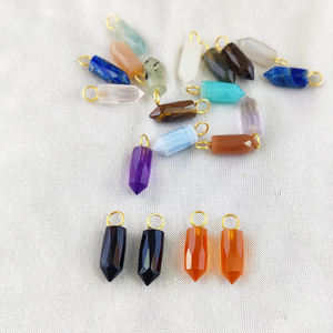 จี้คริสตัลอัญมณีสเตอร์ลิงซิลเวอร์โกลด์เครื่องประดับสำหรับงานแต่งงานทางศาสนาทำหัตถกรรมจำนวนมาก - Product Image 5