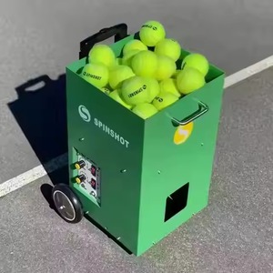 Máquina portátil de pelotas de tenis con control de aplicación para práctica y entrenamiento de tenis - Product Image 1