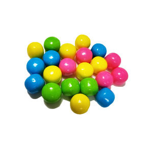 Bonbons acidulés pour enfants Pororo [I VISION IV-9] 30g, saveur fruitée, faible teneur en sucre, forme de boule verte, personnages coréens populaires, en sachet - Product Image 1