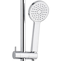 Colonne de douche en acier inoxydable K2O sans robinet, ensemble de salle de bain 'Chillout Valley'