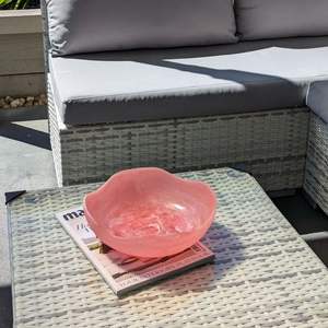 ชามทำจากเรซิ่นทรงกลมสำหรับตกแต่งโต๊ะงานปาร์ตี้งานแต่งงานทำจากเรซิ่น - Product Image 6