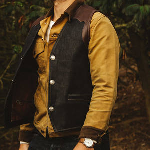 Gilet de moto professionnel d'hiver 2026, cuir véritable perforé noir de haute qualité, logo personnalisé, respirant - Product Image 6