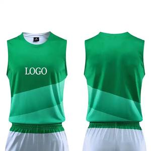 Nouveau Maillot de Basketball Unisexe Personnalisable, Ensemble de Tenue Réversible pour Équipes Universitaires, 100% Polyester Anti-Bactérien - Product Image 1