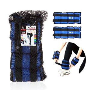 * OUTLET * 2 pz 4kg pesi da polso e caviglia con chiusura in Velcro-casa e giardino/sport e tempo libero - Product Image 3