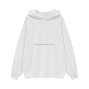 High Street Custom Brand Heavy Weight Hooded Sweatshirt Solid Cotton <b>Hoodie</b> Heavy Weight <b>Couple</b> Men's Sets - Product Image 2