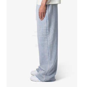 Pantalon de survêtement baggy décontracté taille moyenne motif droit vêtements à la mode dernière conception pour hommes à prix de gros bon marché - Product Image 2