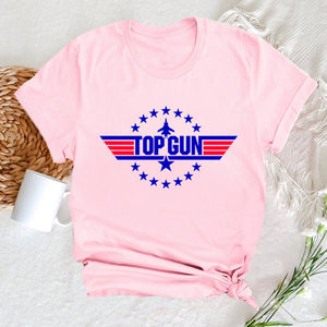 Camisetas personalizadas para mujer, camiseta de manga corta con cuello redondo de poliéster y algodón con estampado de dibujos animados para mujer - Product Image 6