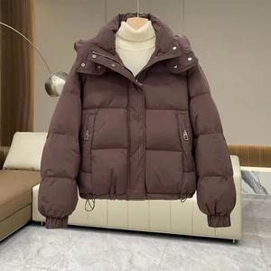 Femmes confortable grimpeur coton veste à capuche rembourré Parkas vestes chaud épais manteaux vêtements d'extérieur pour femmes Streetwear - Product Image 4