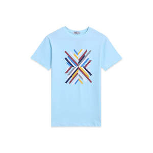 Camiseta gráfica orgánica teñida con hilo de estilo cosido de diseñador, camisetas comprimidas para hombre con serigrafía de peso de tela de 240gsm - Product Image 3