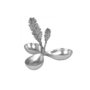 Tazón de fruta decorativo de Metal de la mejor calidad con acabado plateado Tazón decorativo elegante de Metal de aluminio con acabado de níquel hecho a mano - Product Image 6