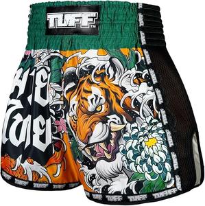 Pantalones cortos de MMA sublimados con logotipo personalizado Pantalones cortos de lucha resistentes a la decoloración de secado rápido para gimnasios BJJ UFC y MMA - Product Image 3