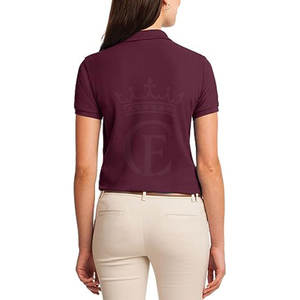 2025 nuevo estilo mujeres polos Material suave secado rápido transpirable alta calidad hombres mujeres Polo camisa - Product Image 2