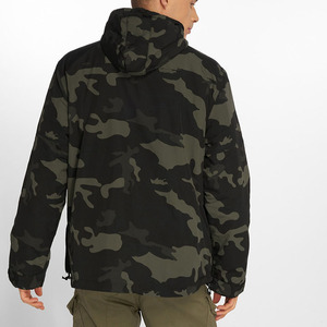 เสื้อแจ็คเก็ตกันลมแบบมีฮู้ดสำหรับผู้ชายเสื้อกันลมมีซิปครึ่งแขนใส่เล่นกีฬาแบบลำลองพร้อมปกเสื้อมีฮู้ดสำหรับฤดูหนาวโลโก้ออกแบบได้ตามที่ต้องการ - Product Image 2