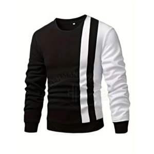 Sudadera de hombre hecha a medida de alta calidad, Polo de lana suave con bolsillo, sudaderas lisas de invierno de Color sólido - Product Image 2