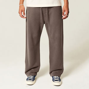 Ventes en gros de joggings décontractés surdimensionnés personnalisés avec logo, 100% coton, légers, respirants, séchage rapide, confortables - Product Image 1