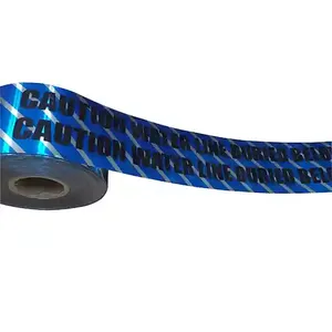 Ruban détectable souterrain en aluminium de 5 mils, feuille de PET renforcée pour avertissement de sécurité des conduites d'eau, approvisionnement B2B - Product Image 3
