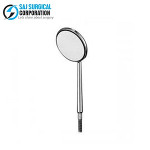 Miroir dentaire certifié CE Dentistes double face en acier inoxydable allemand Orthodontie Parodontie Instruments de chirurgie dentaire - Product Image 4