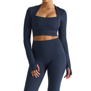 Tops de Yoga de Talla Grande, Corte Regular, Manga Corta, Transpirables, Ecológicos, Elásticos, Ropa Deportiva Activa para Entrenamiento, Fitness, Gimnasio y Deportes - Product Image 5