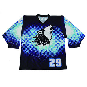 Ropa deportiva de hockey sobre hielo personalizada para hombre al por mayor, camisetas, uniformes con logotipo de equipo, servicio OEM disponible - Product Image 1